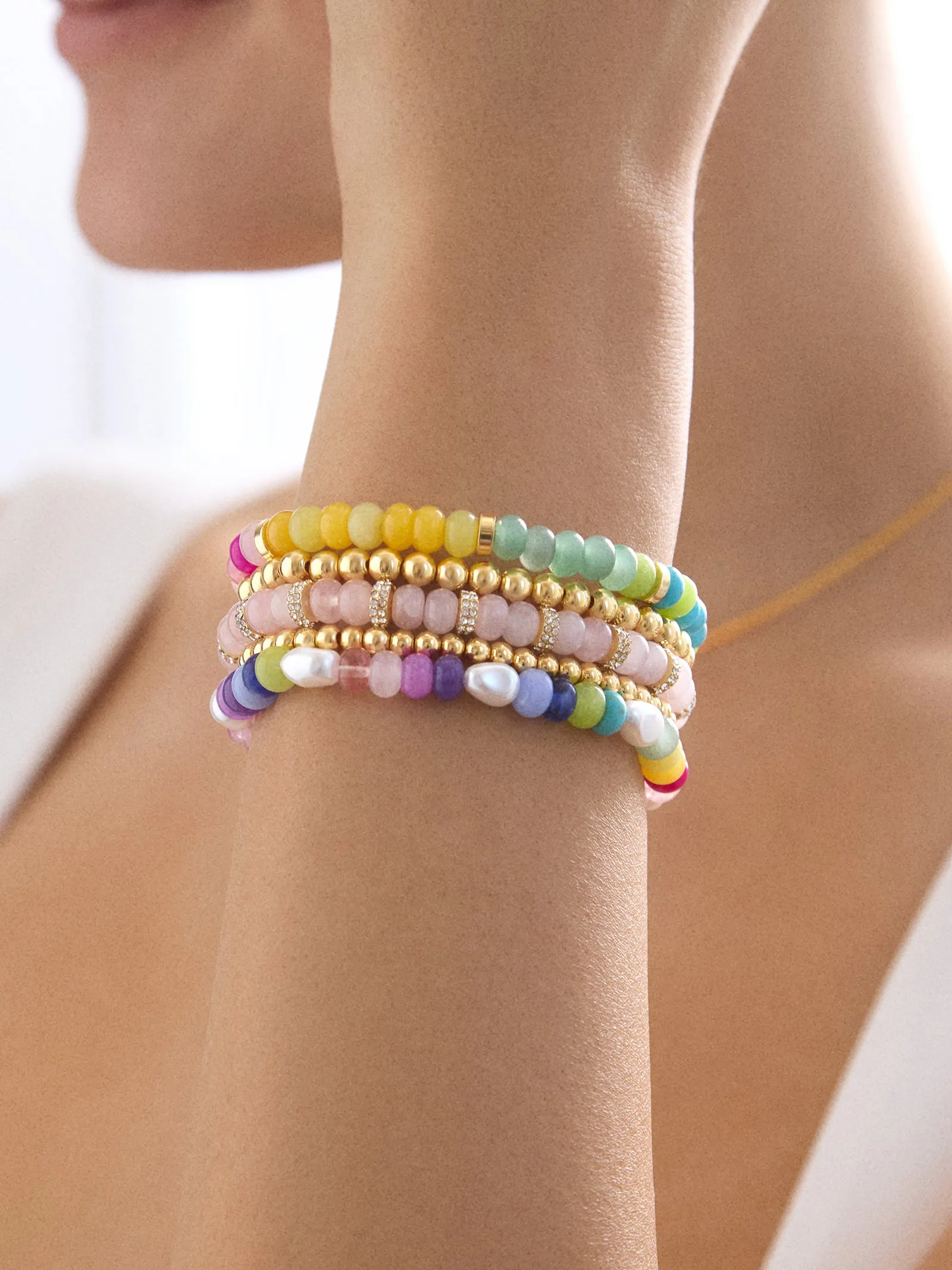 Semi-Precious Bracelet - Multi sold by BaubleBar product image thumbnail 2