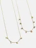 Disney Mickey Mouse 18K Gold Plated Sterling Silver Spaced Custom Necklace - Gold sold by BaubleBar