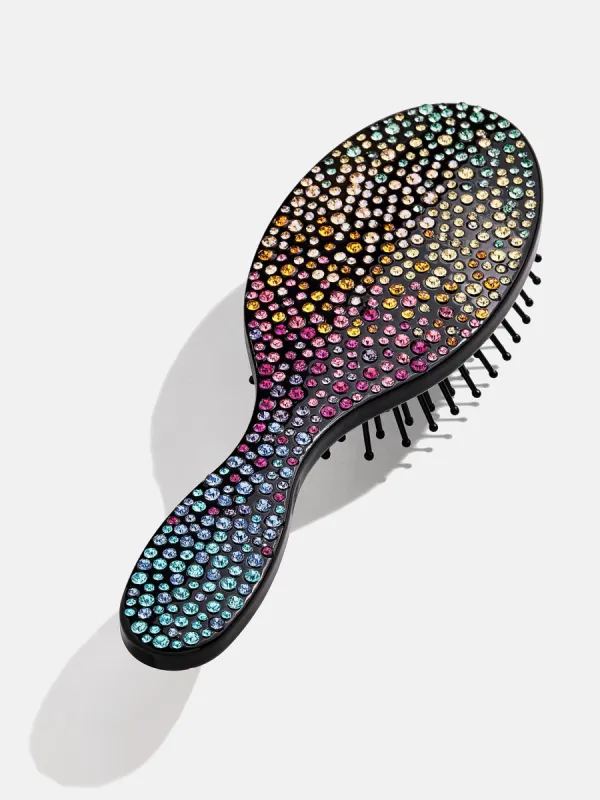 Sparkle Black Hair Brush - Black/Multi sold by BaubleBar