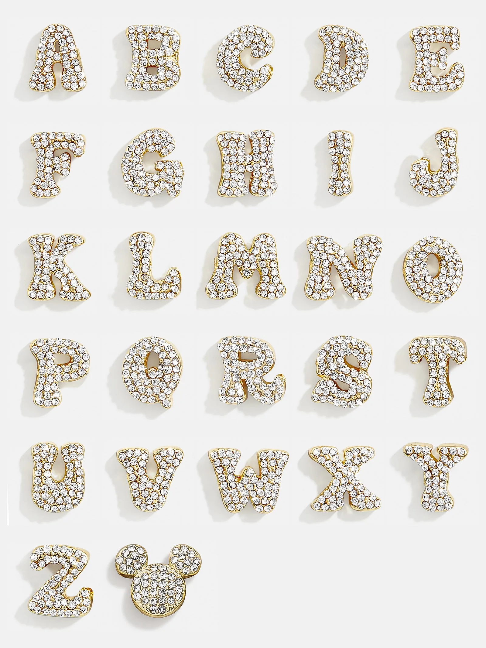 Disney Mickey Mouse Pisa Custom Bracelet - Gold/Pavé sold by BaubleBar product image thumbnail 5