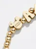 Disney Mickey Mouse Pisa Custom Bracelet - Gold/Pavé sold by BaubleBar