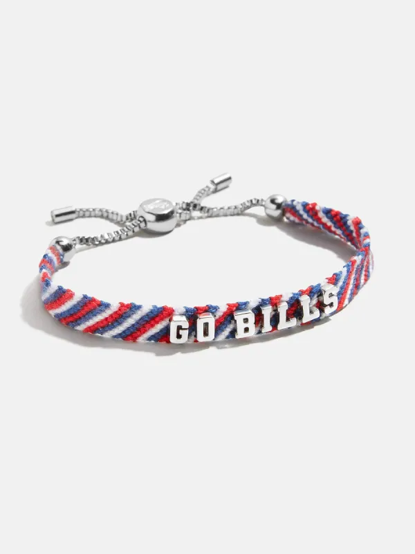 Buffalo Bills NFL Woven Friendship Bracelet - Buffalo Bills sold by BaubleBar