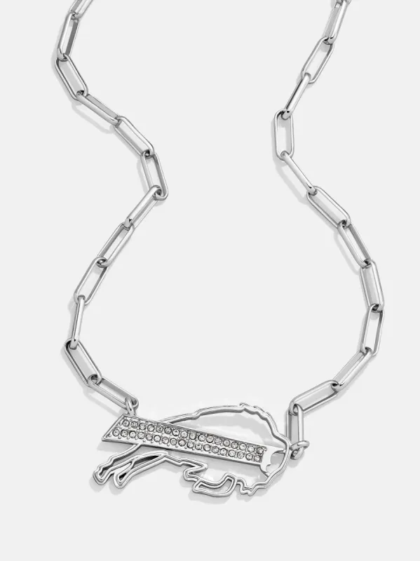 Buffalo Bills NFL Silver Chain Necklace - Buffalo Bills sold by BaubleBar