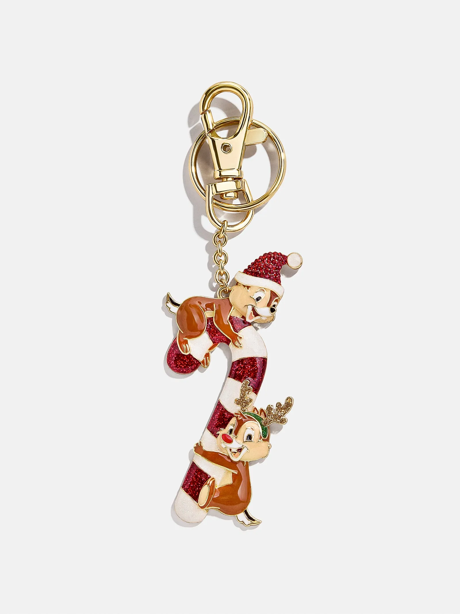 Disney Chip' N Dale Candy Cane 2D Bag Charm - Chip 'N Dale Candy Cane Bag Charm sold by BaubleBar product image thumbnail 3