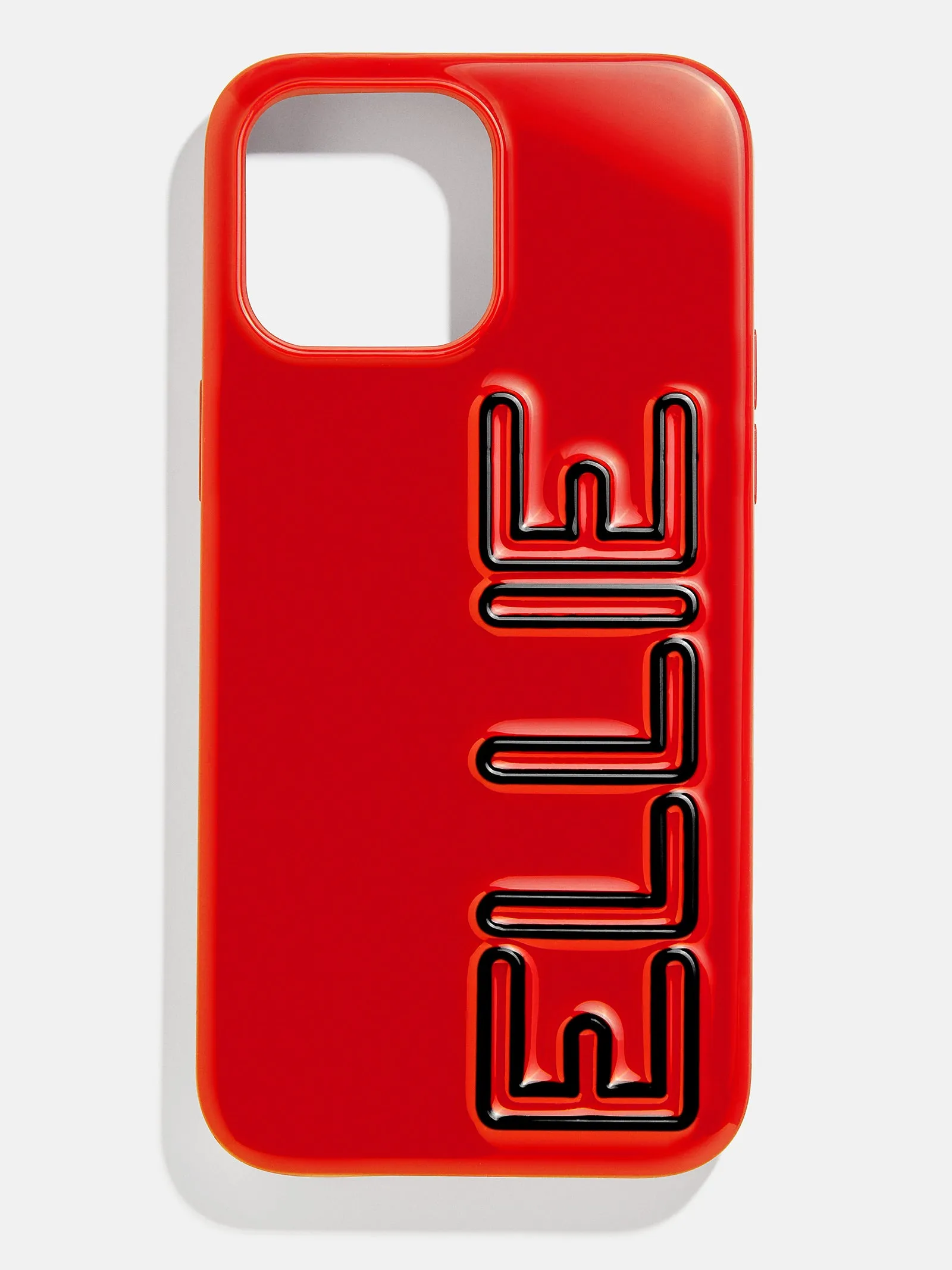 Fine Line Custom iPhone Case - Red/Black sold by BaubleBar