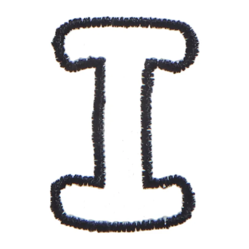 I - Bubble Letter sold by BaubleBar
