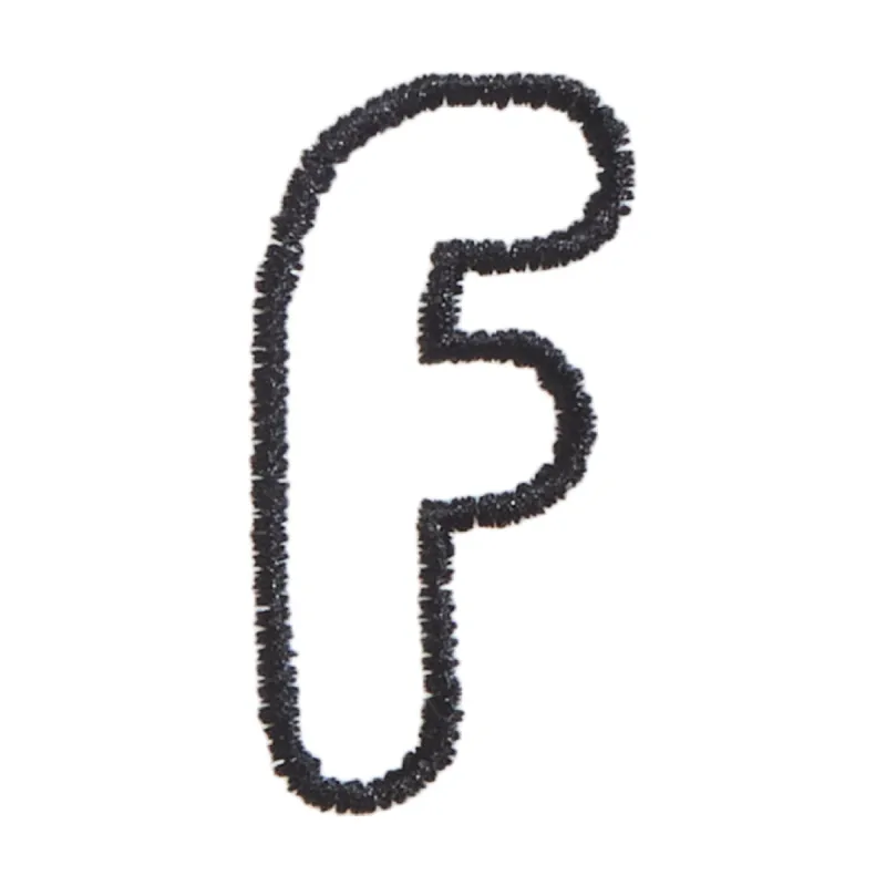 F - Bubble Letter sold by BaubleBar