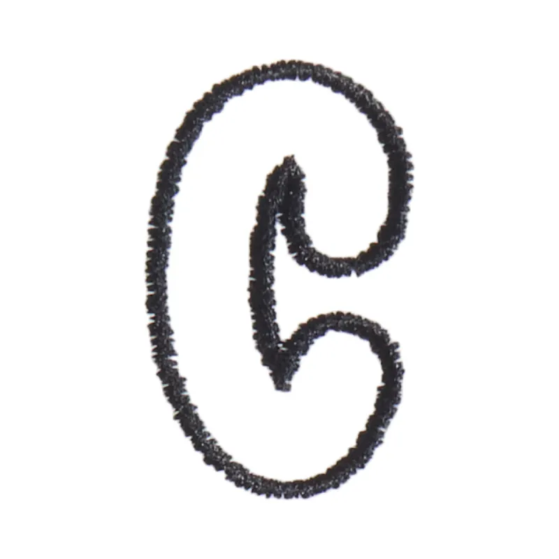 C - Bubble Letter sold by BaubleBar