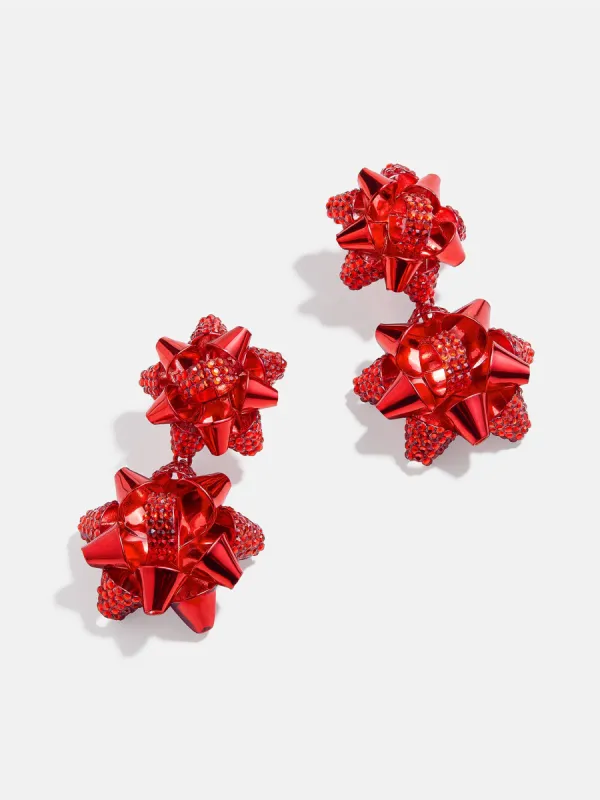 Carol Statement Earrings - Red sold by BaubleBar