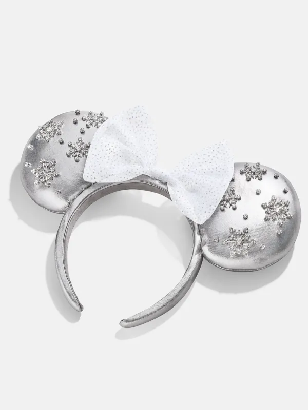 Disney Minnie Mouse Snowflake Ears Headband - Disney Snowflake Ears Headband made by BaubleBar