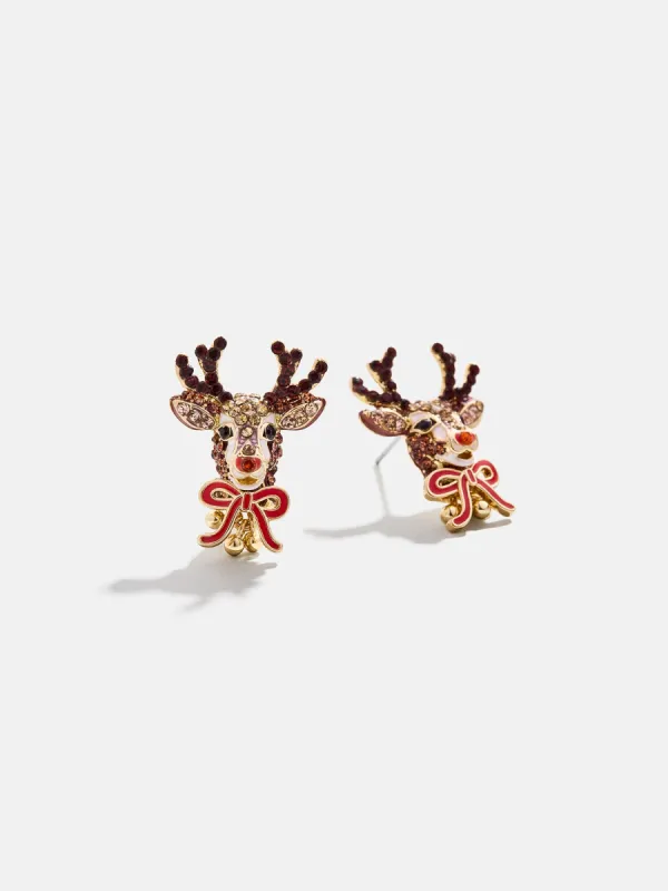 Deer To Dream Earrings - Deer Delicate Stud Earrings sold by BaubleBar