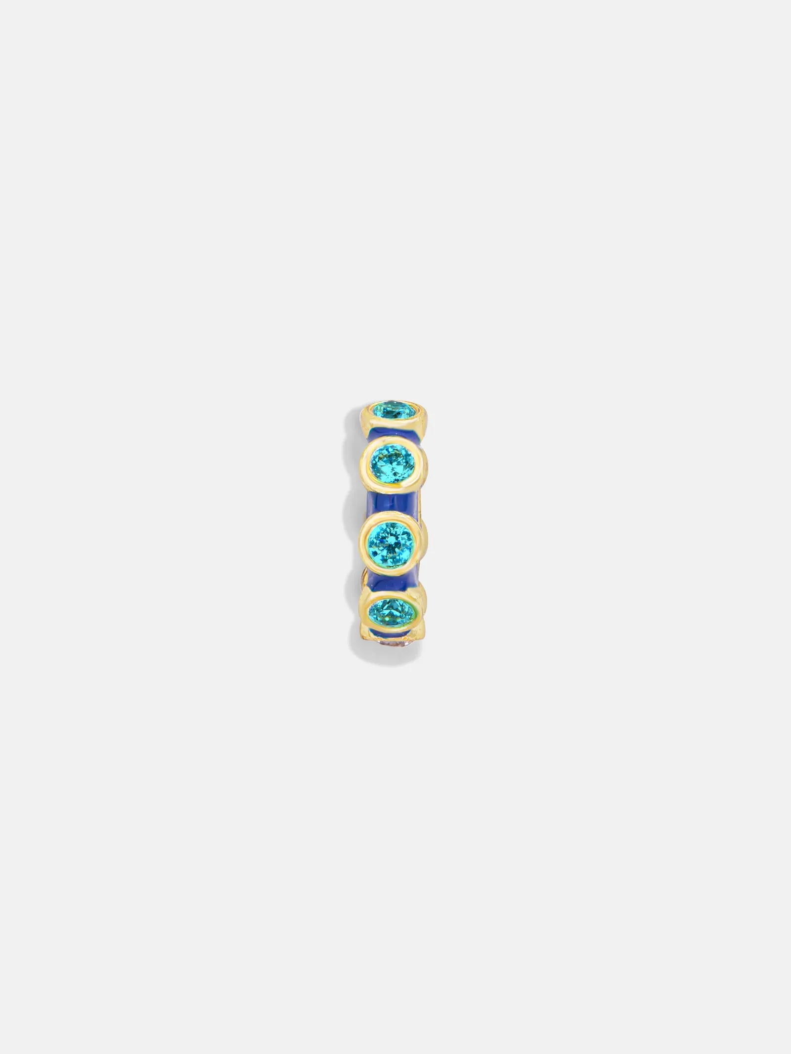 Pavé Enamel Bead Charm - Dark Blue sold by BaubleBar