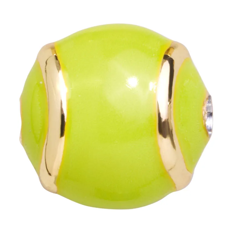 Tennis Ball Bead sold by BaubleBar