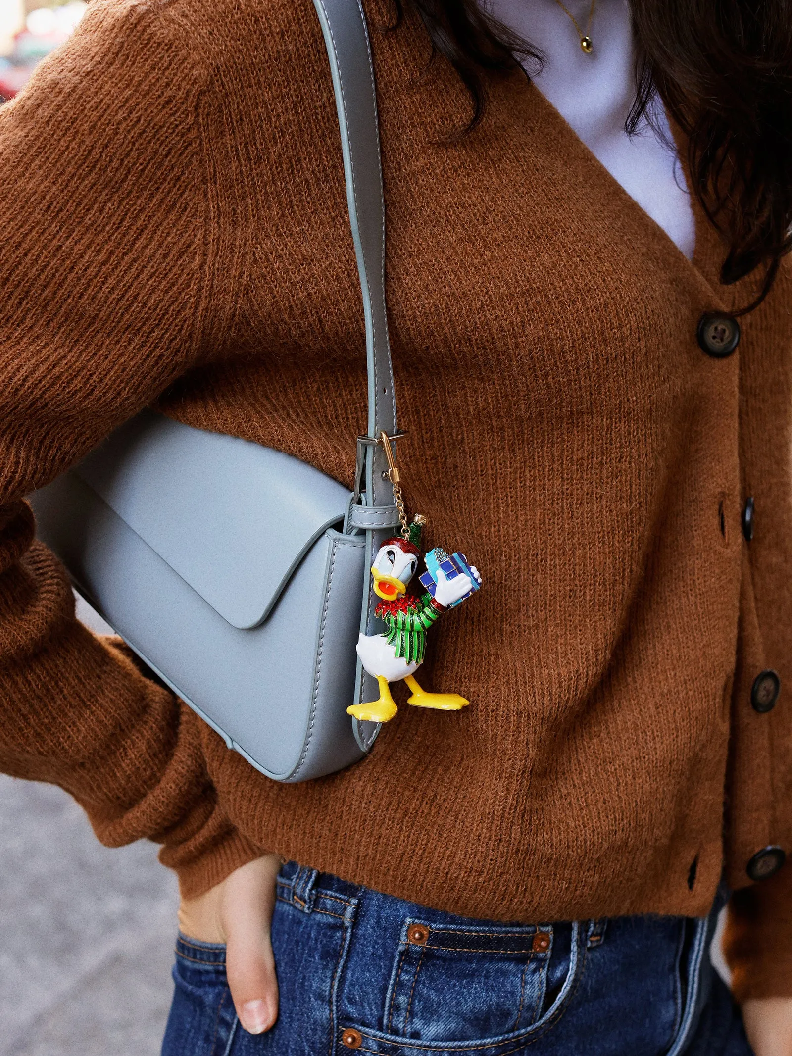 Disney Donald Duck Holiday Gift Bag Charm - Donald Duck sold by BaubleBar product image thumbnail 2