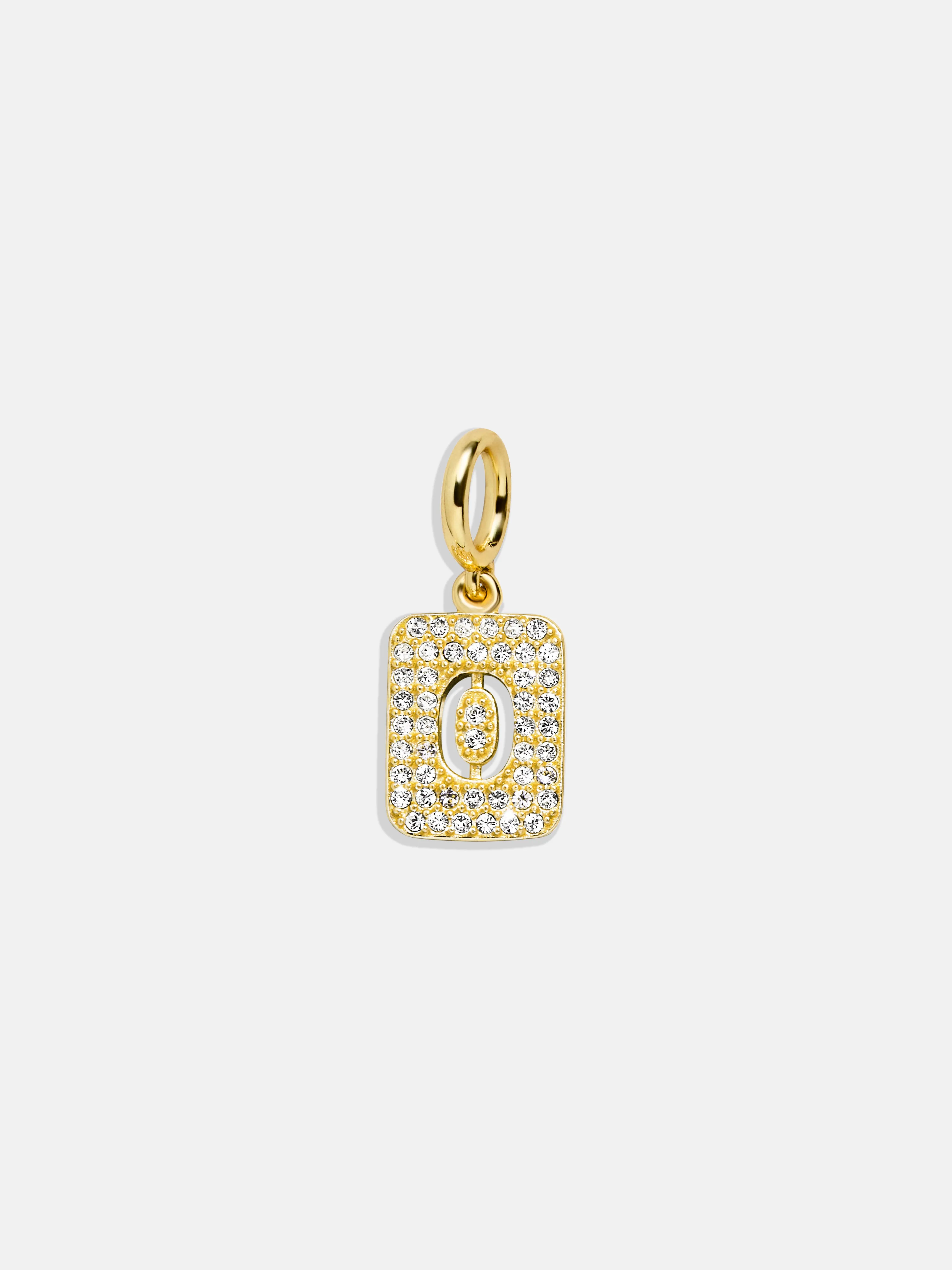 Block Pavé Number Cluster Charm - 0 sold by BaubleBar