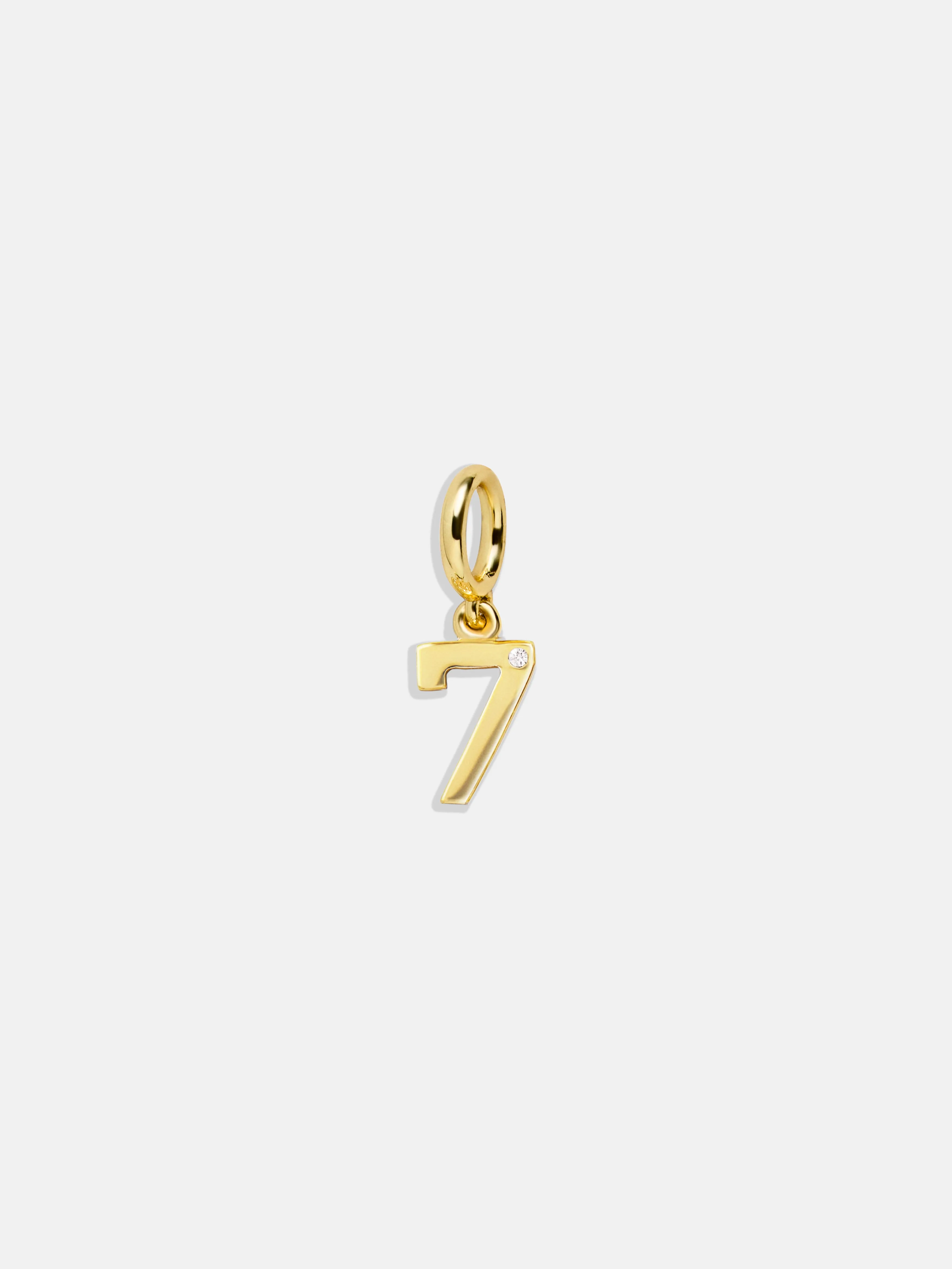 Gold Number Cluster Charm - 7 sold by BaubleBar