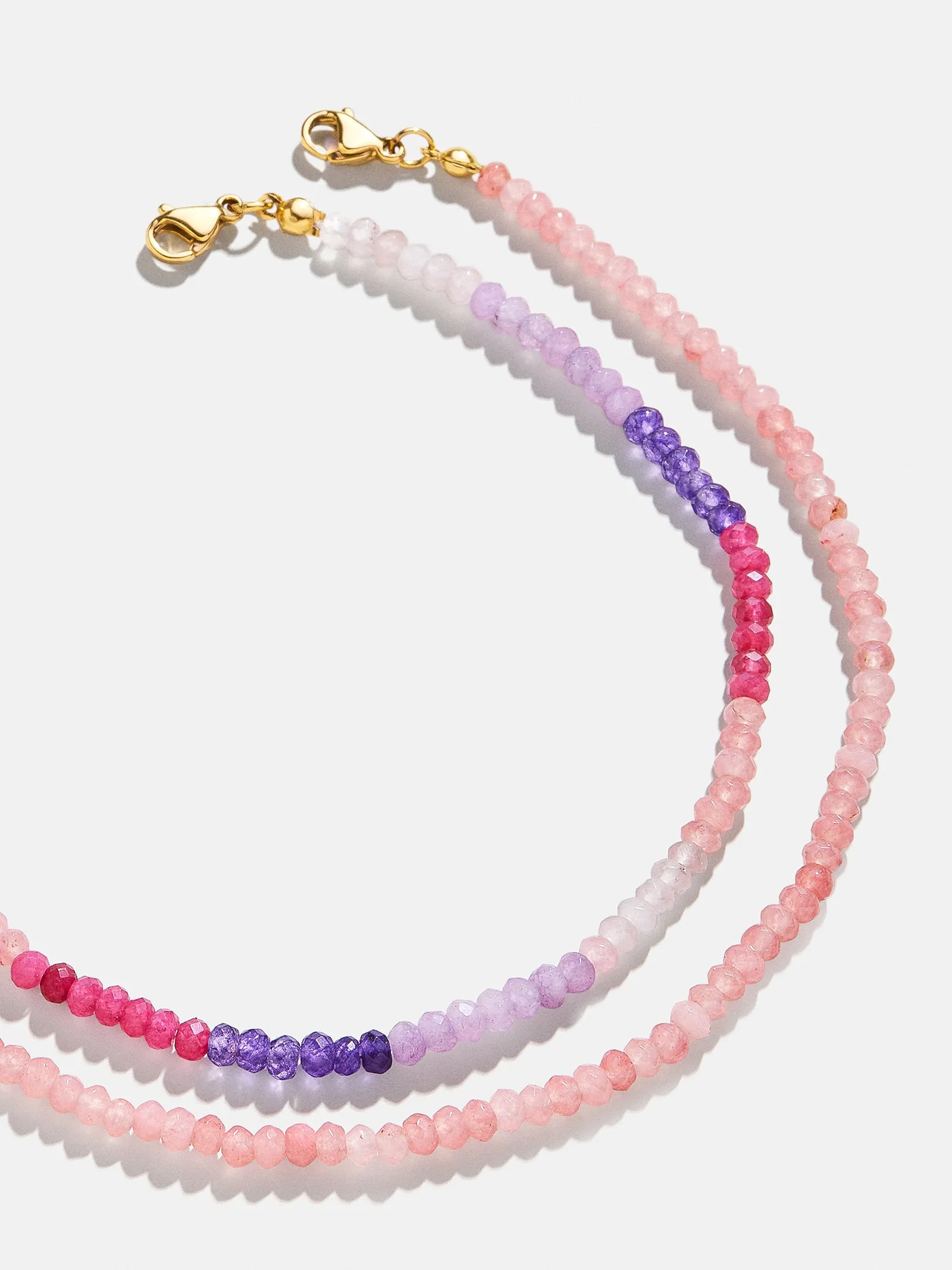 Darcy Anklet Set - Pink sold by BaubleBar