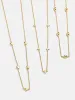18K Gold Cross Necklace - Cross sold by BaubleBar