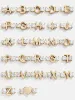 Custom Tennis Bracelet - Gold/Blue sold by BaubleBar