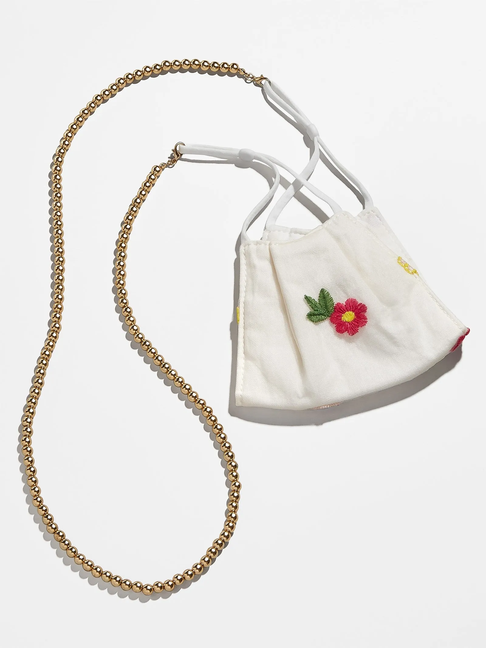 Pisa Convertible Mask Chain - Gold sold by BaubleBar product image thumbnail 2