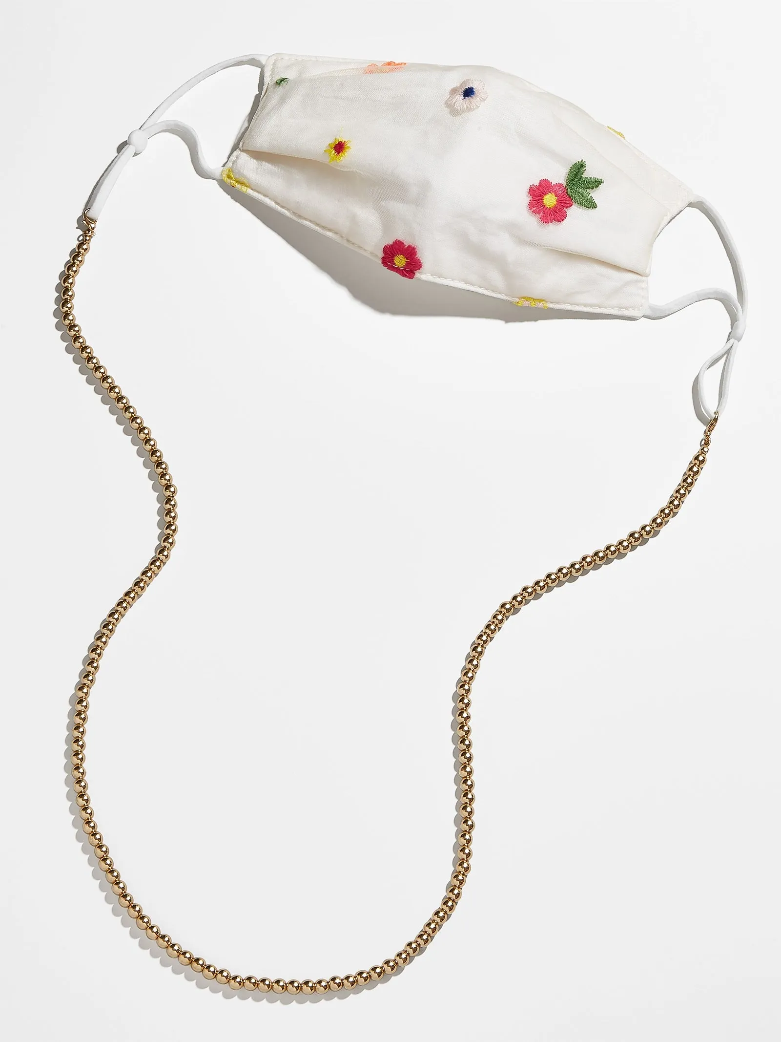 Pisa Convertible Mask Chain - Gold sold by BaubleBar