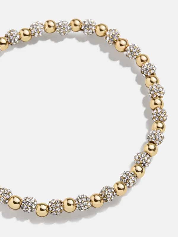 Nia Pisa Bracelet - Gold/Pavé sold by BaubleBar