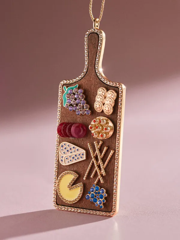 Char-cute-erie Board Ornament - Charcuterie Board Ornament sold by BaubleBar