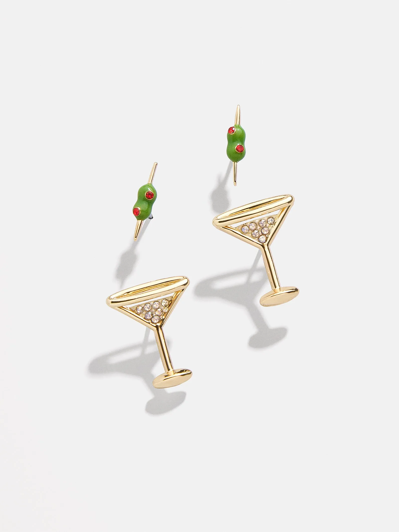 Pimento Memento Martini Earring Set - Martini sold by BaubleBar