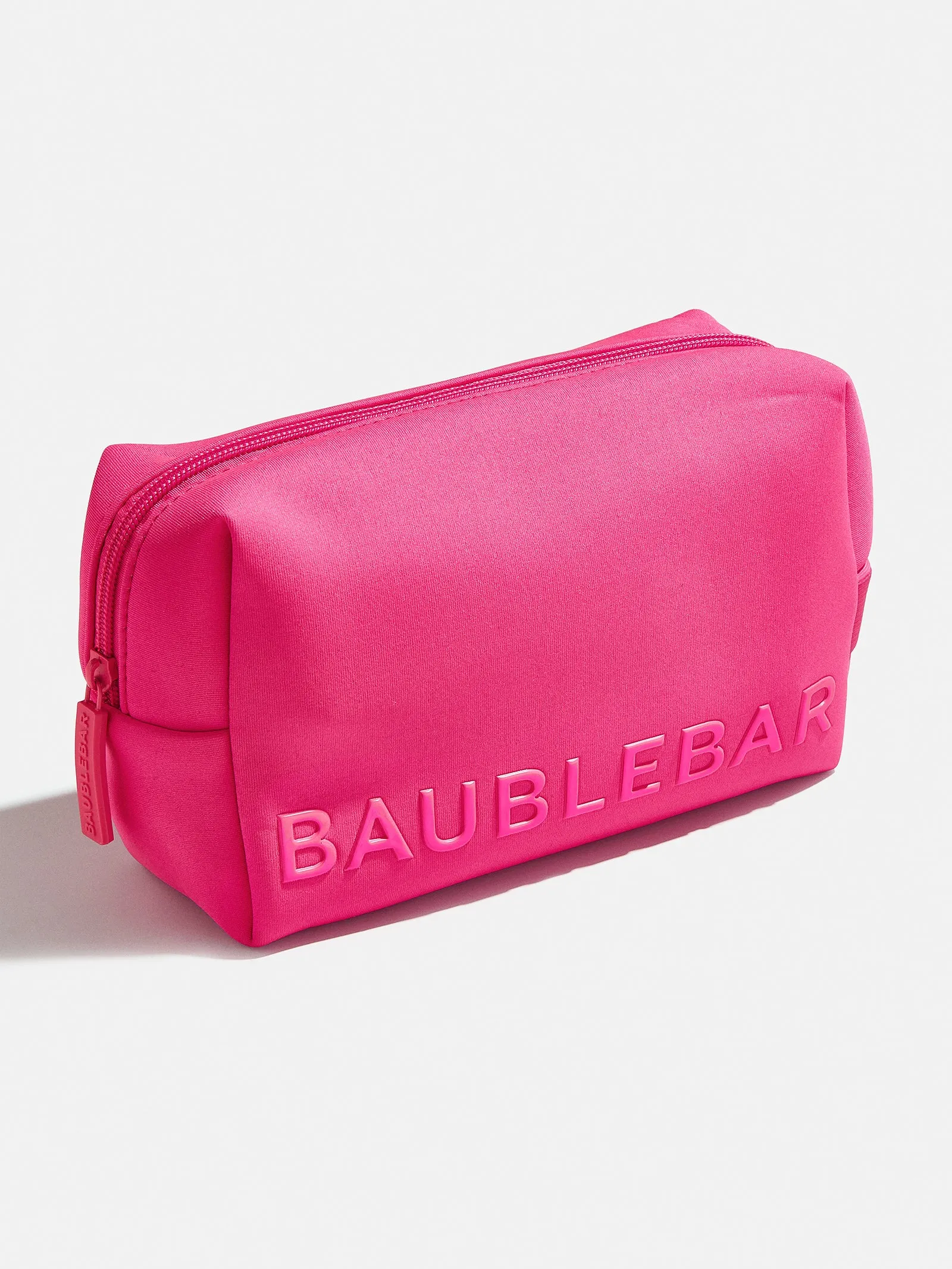 Take It Away Storage Pouch - Hot Pink sold by BaubleBar product image thumbnail 2