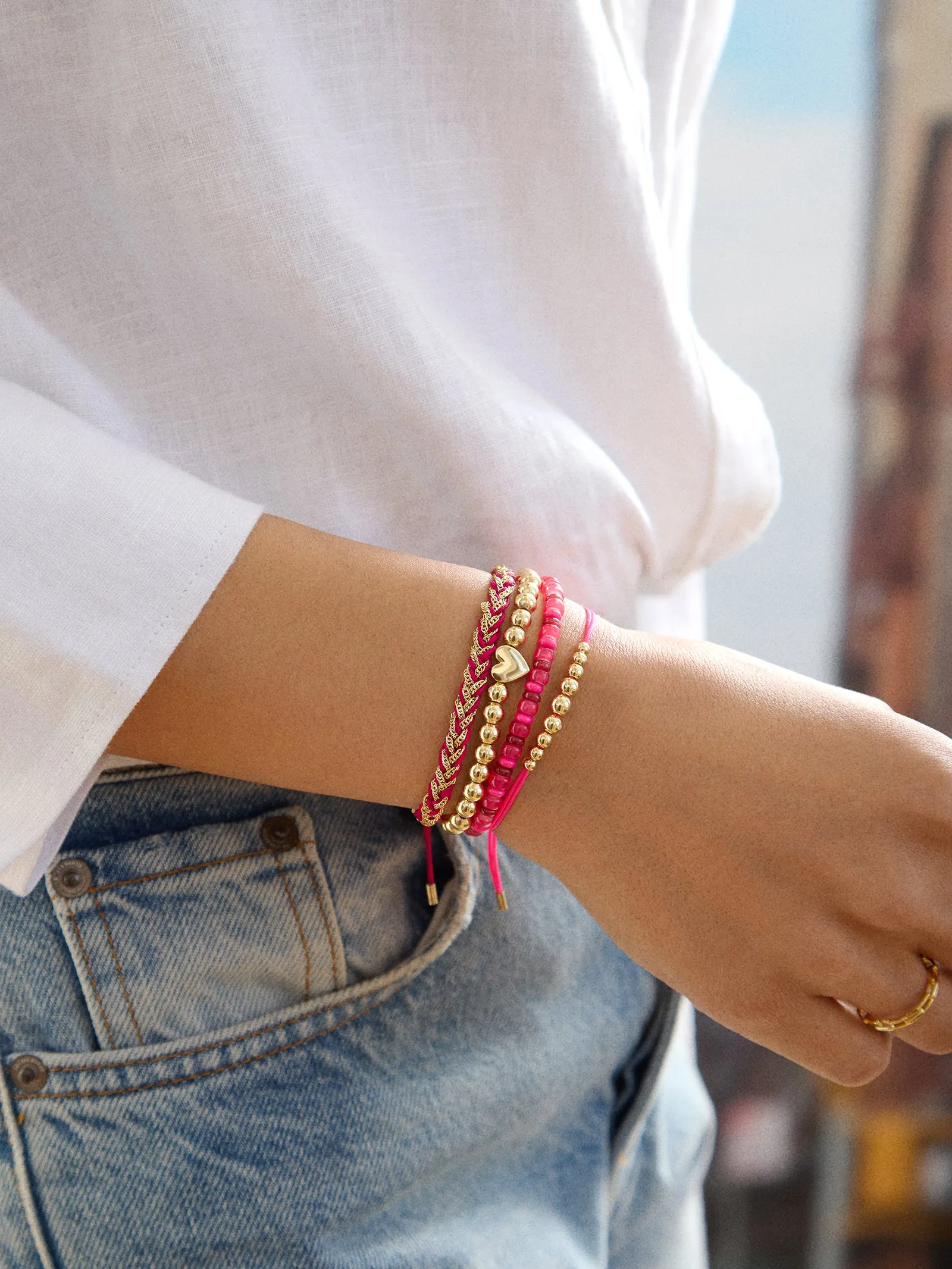 Heart Of Gold Pisa Bracelet - Gold sold by BaubleBar product image thumbnail 2