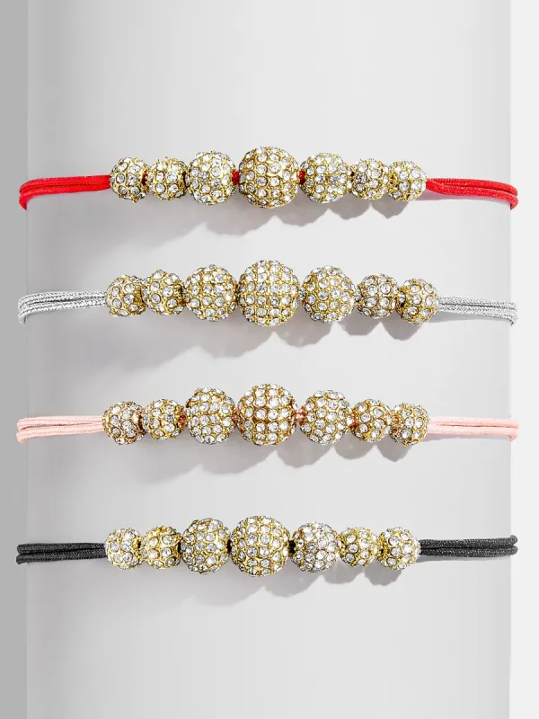 Veronica Cord Bracelet - Silver sold by BaubleBar