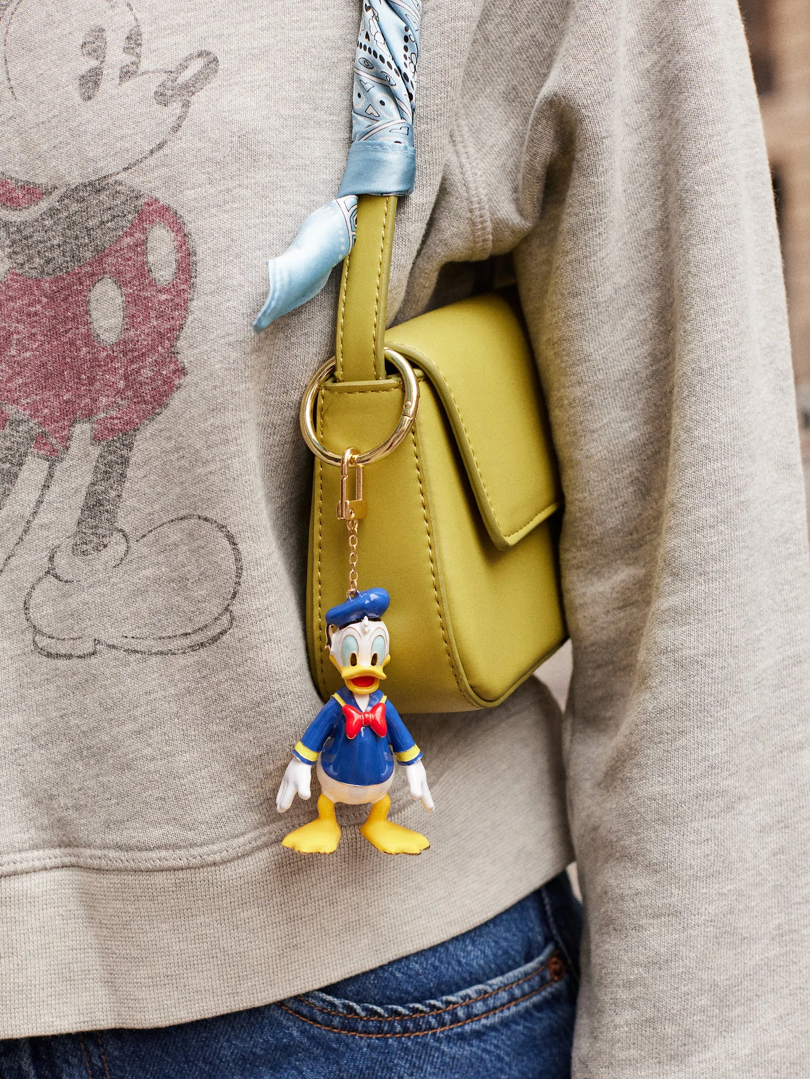 Disney Donald Duck Classic Enamel Bag Charm - Donald Duck sold by BaubleBar product image thumbnail 2