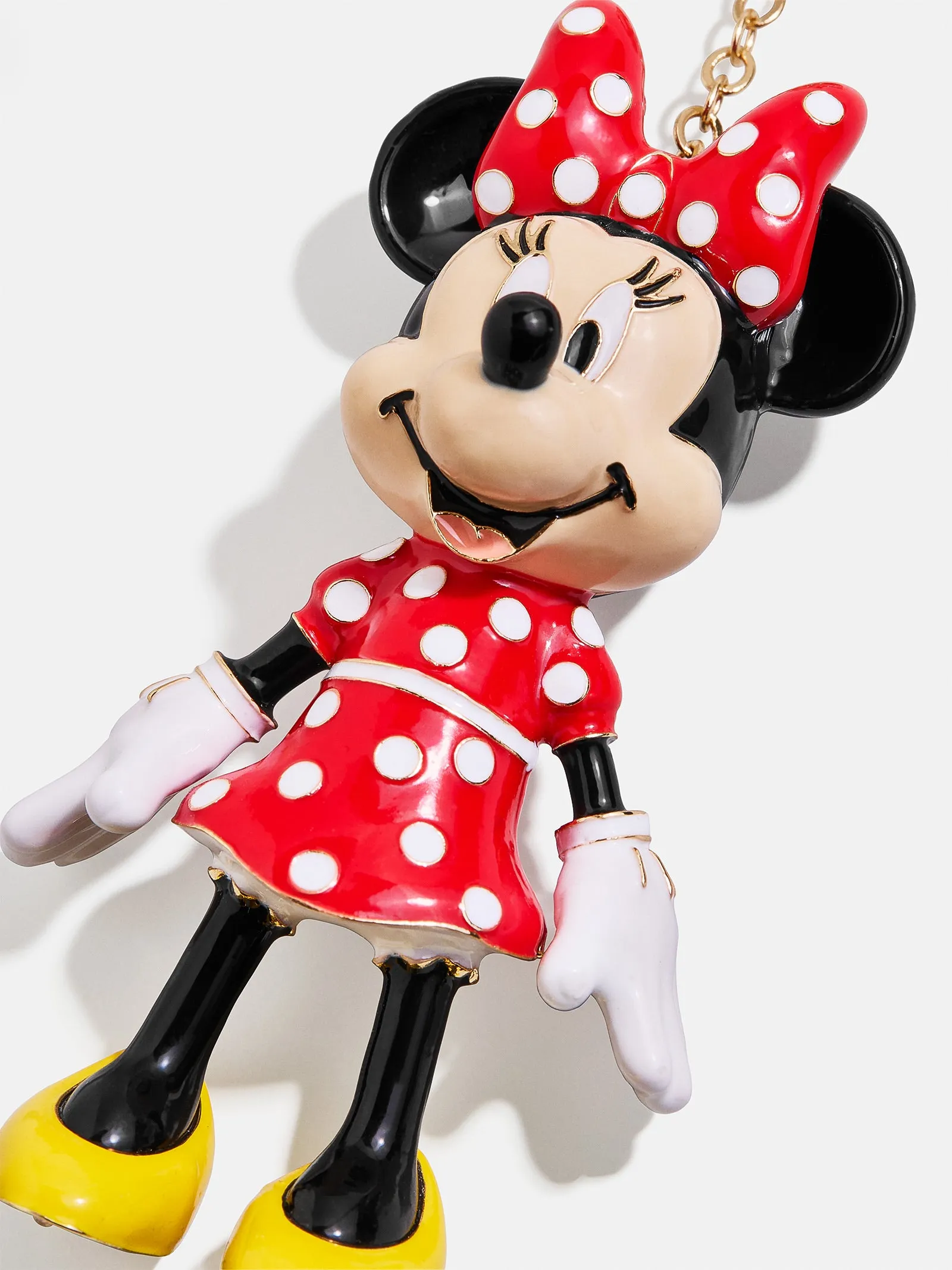 Disney Minnie Mouse Classic Enamel Bag Charm - Minnie Mouse sold by BaubleBar product image thumbnail 4