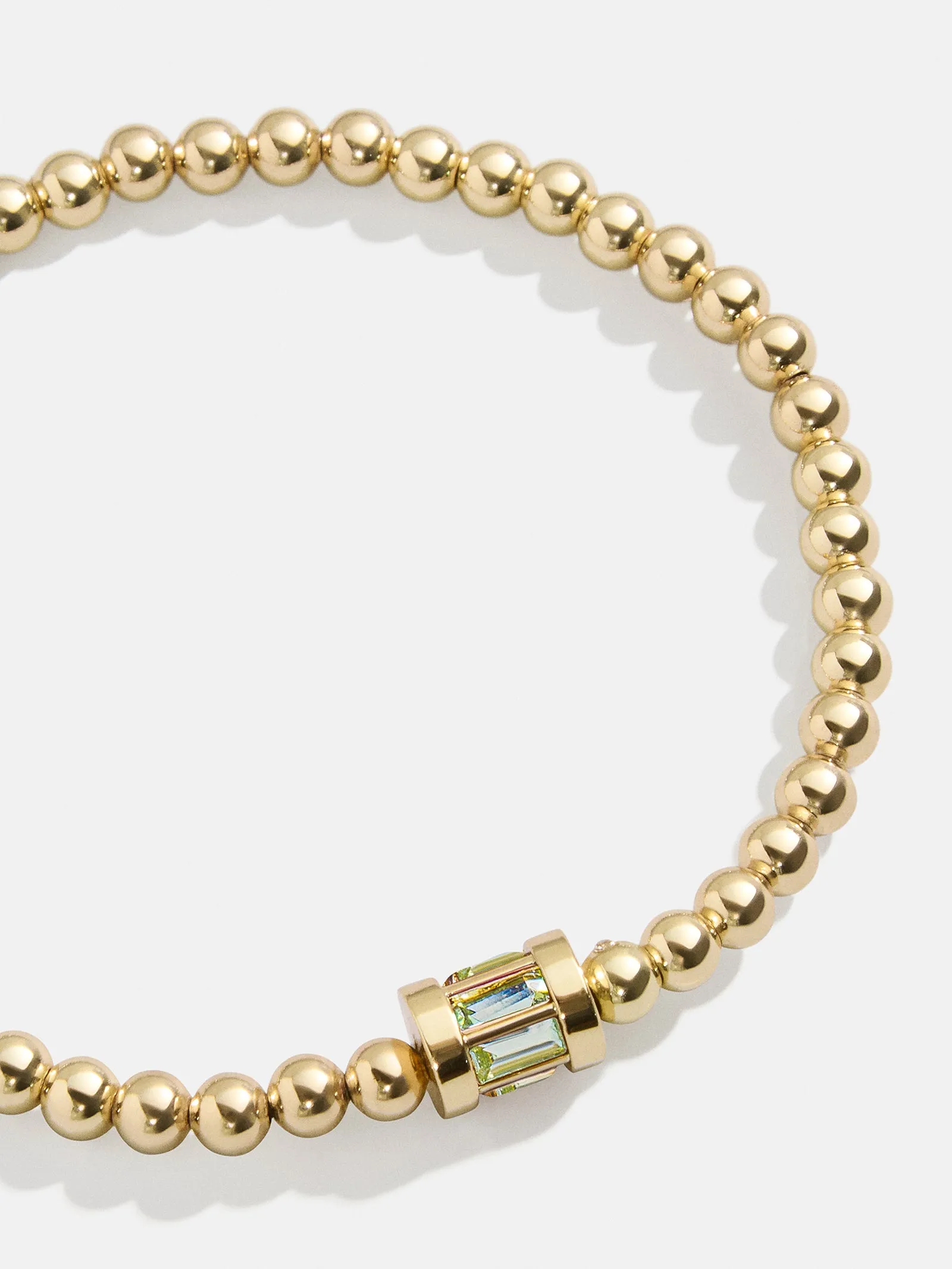 Tatum Pisa Bracelet - Peridot sold by BaubleBar