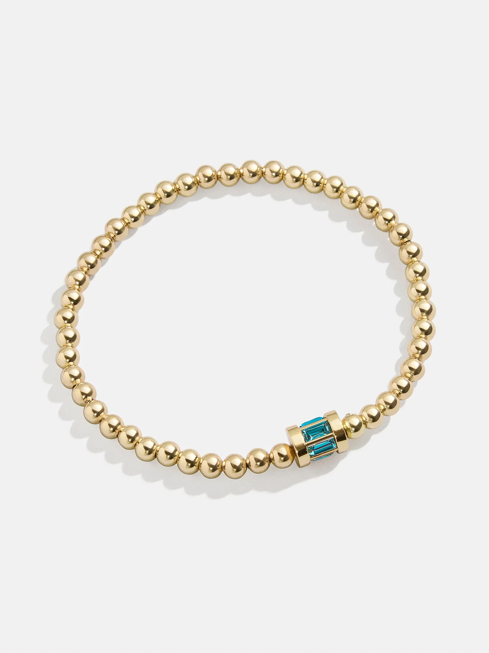 Tatum Birthstone Bracelet - Blue Zircon sold by BaubleBar product image thumbnail 3