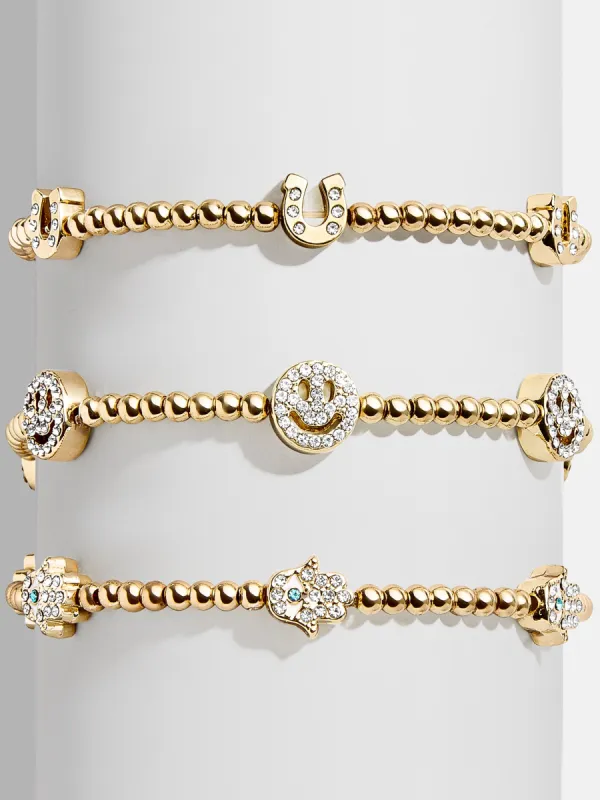 Divine Energy Pisa Bracelet - Smiley Face sold by BaubleBar