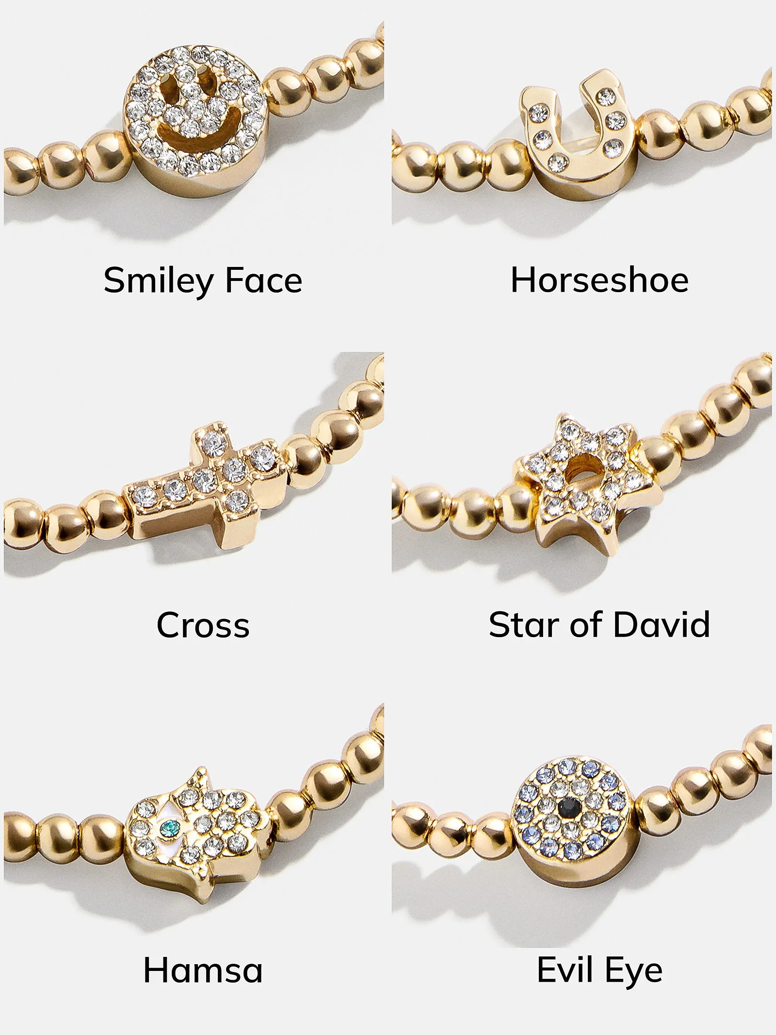 Divine Energy Pisa Bracelet - Smiley Face sold by BaubleBar product image thumbnail 5