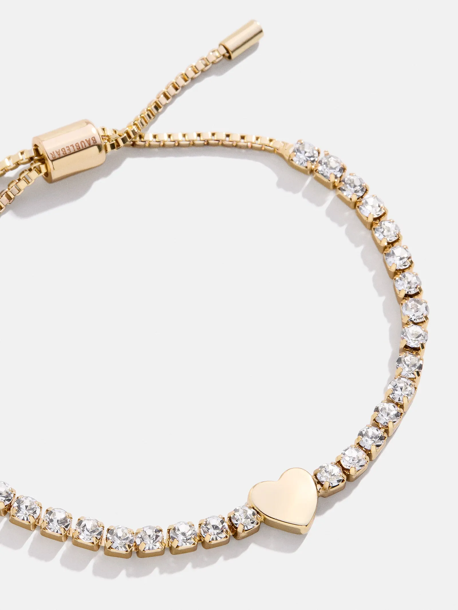 Lyanna Heart Tennis Bracelet - Lyanna Tennis Heart sold by BaubleBar product image thumbnail 3