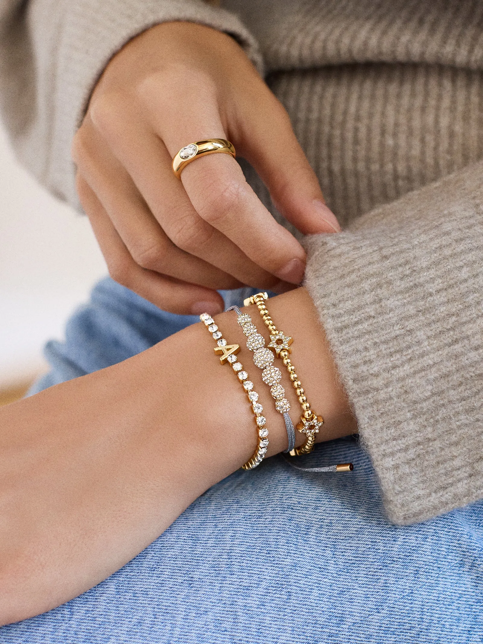 Divine Energy Pisa Bracelet - Star of David sold by BaubleBar product image thumbnail 2