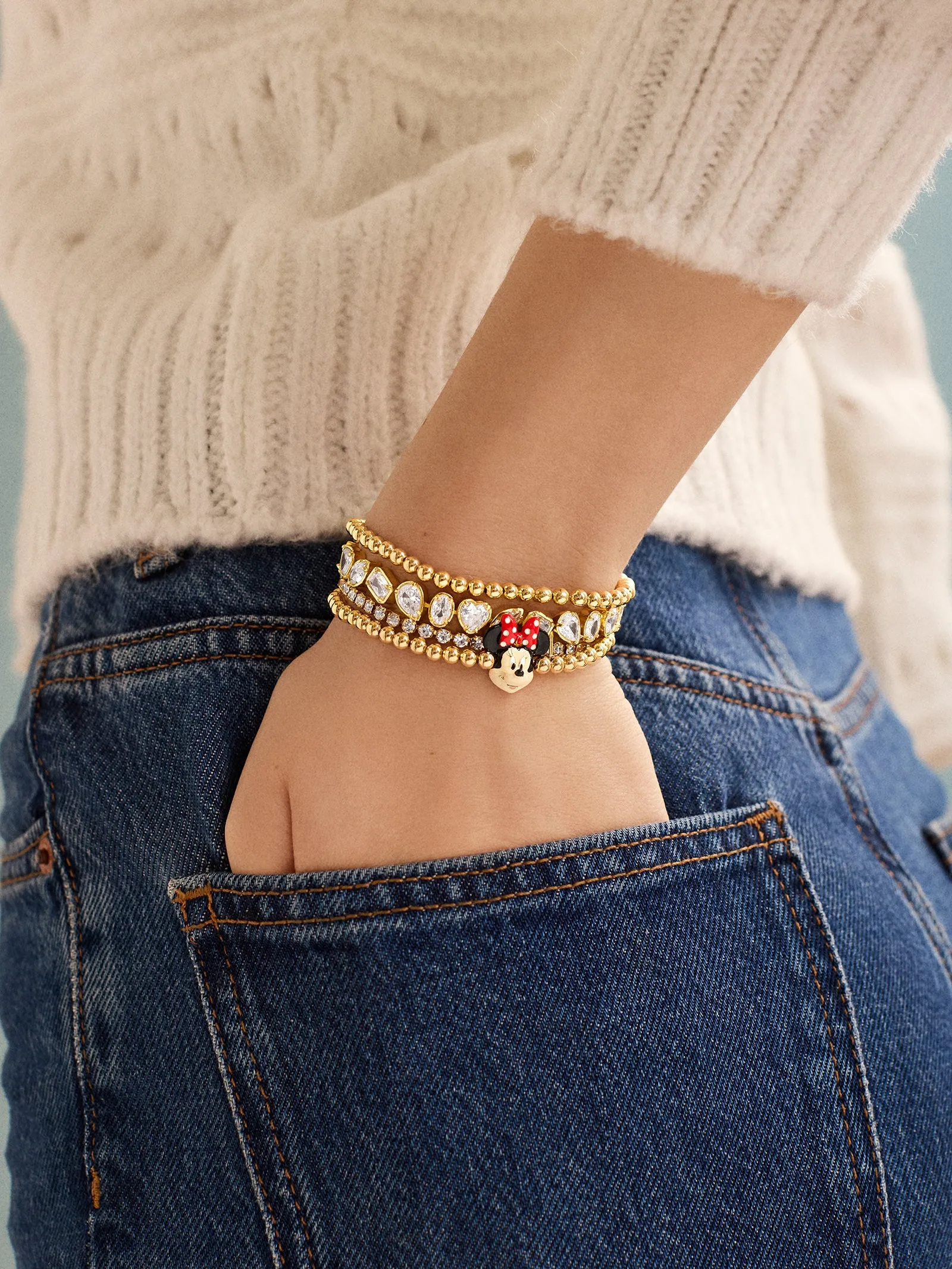 Disney Minnie Mouse Pisa Bracelet - Minnie Mouse sold by BaubleBar product image thumbnail 2