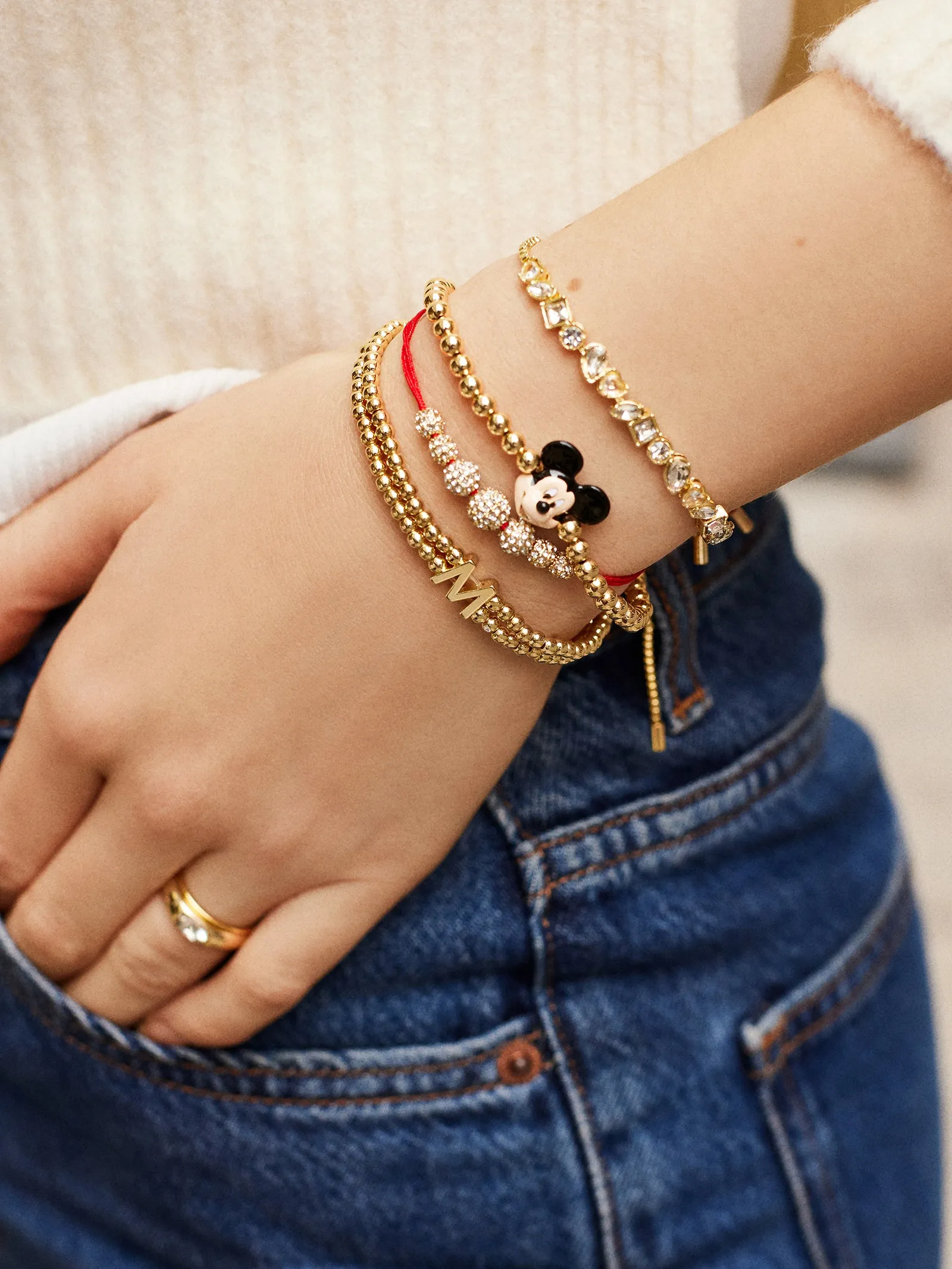 Disney Mickey Mouse Pisa Bracelet - Mickey Mouse sold by BaubleBar product image thumbnail 2