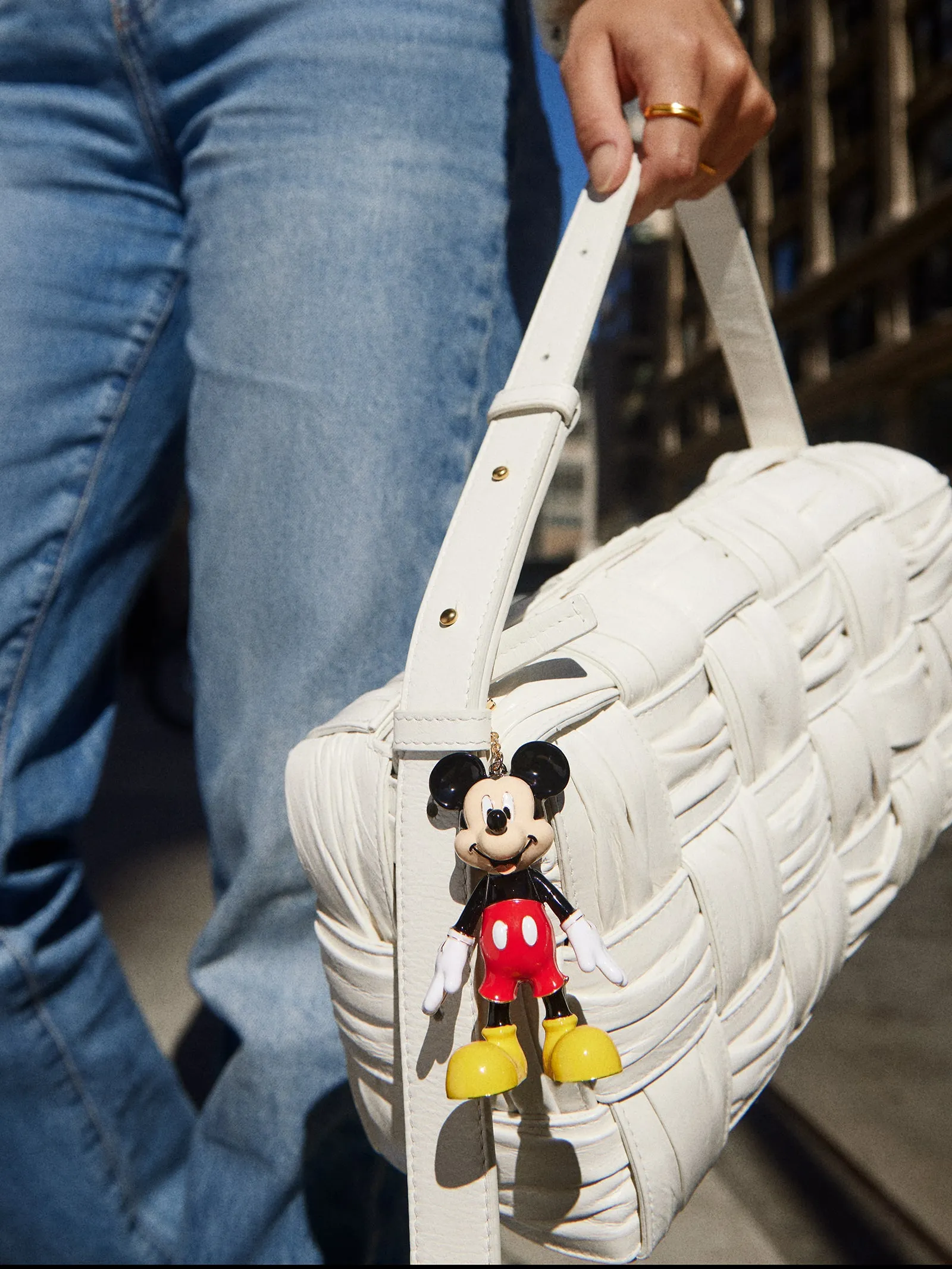 Disney Mickey Mouse Classic Enamel Bag Charm - Mickey Mouse sold by BaubleBar product image thumbnail 2