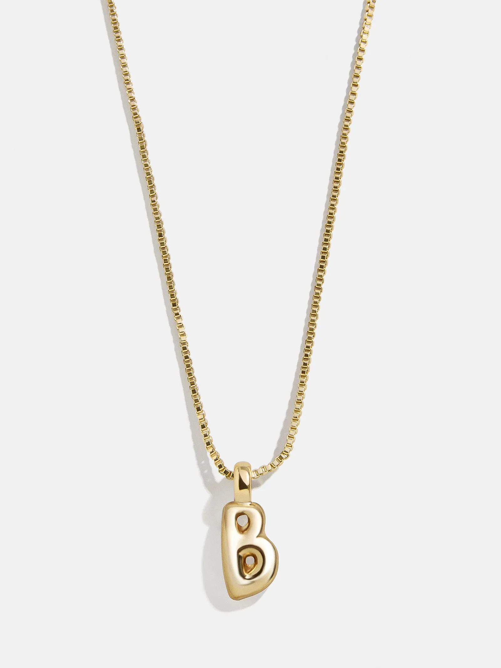 Gwen Mini Bubble Initial Necklace - Gold sold by BaubleBar product image thumbnail 5