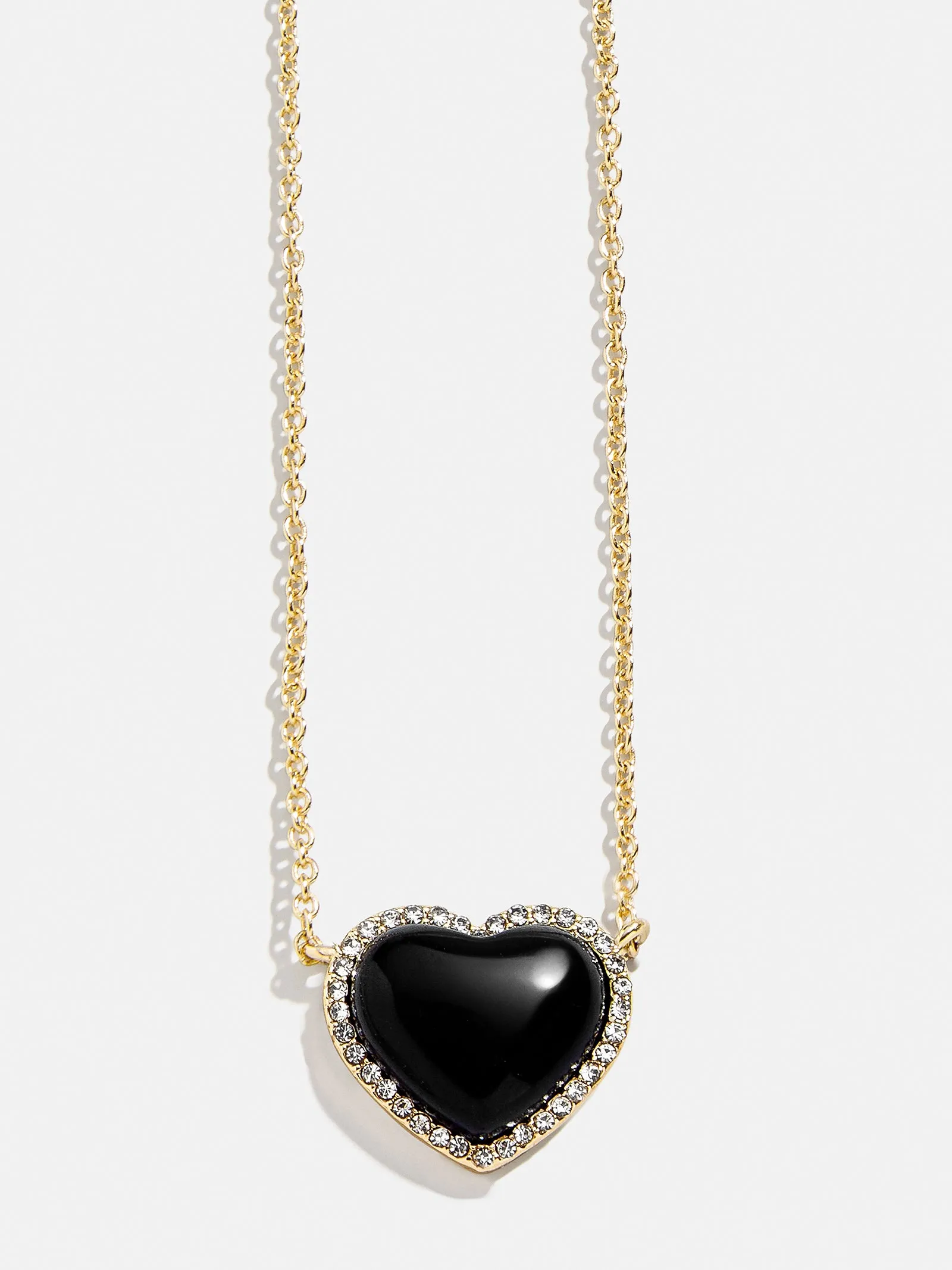 Freya Heart Necklace - Black sold by BaubleBar