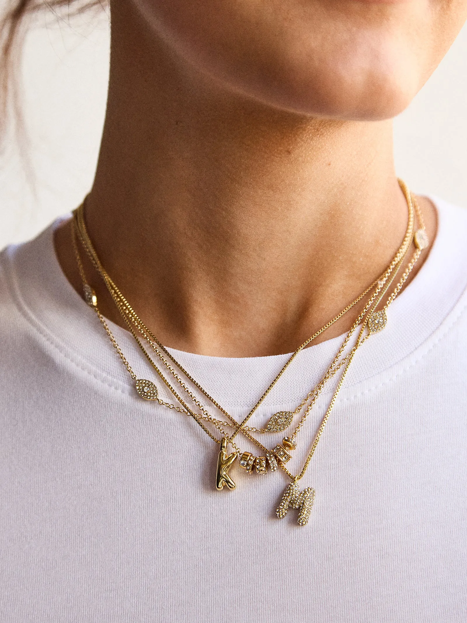 Divine & Protected Necklace - Evil Eye sold by BaubleBar product image thumbnail 2