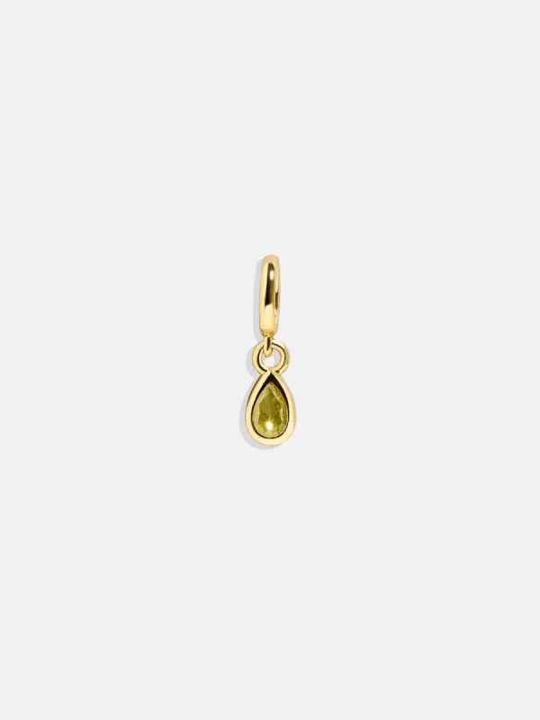 Birthstone Cluster Charm - Peridot sold by BaubleBar