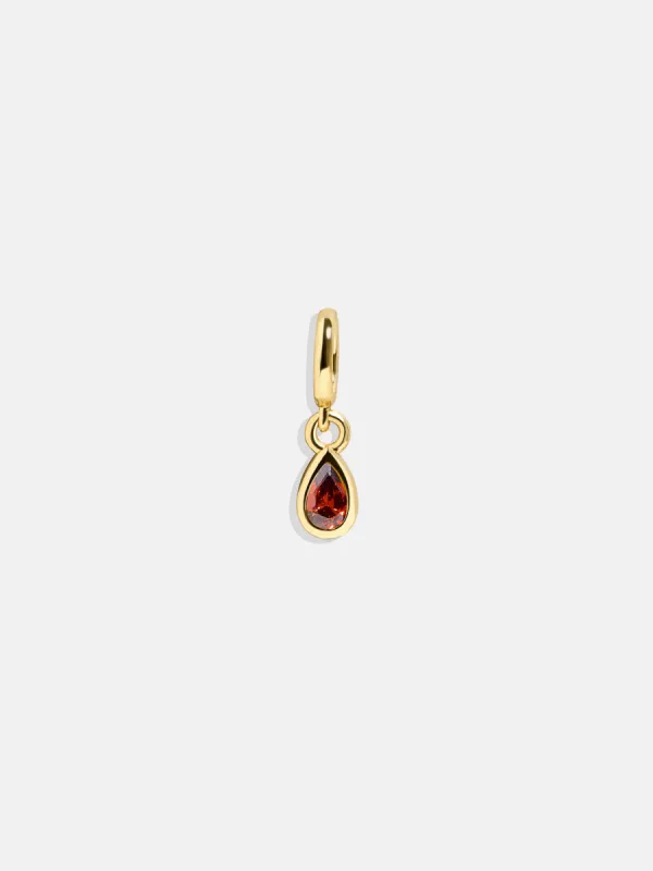 Birthstone Cluster Charm - Ruby sold by BaubleBar