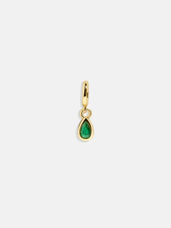 Birthstone Cluster Charm - Emerald sold by BaubleBar