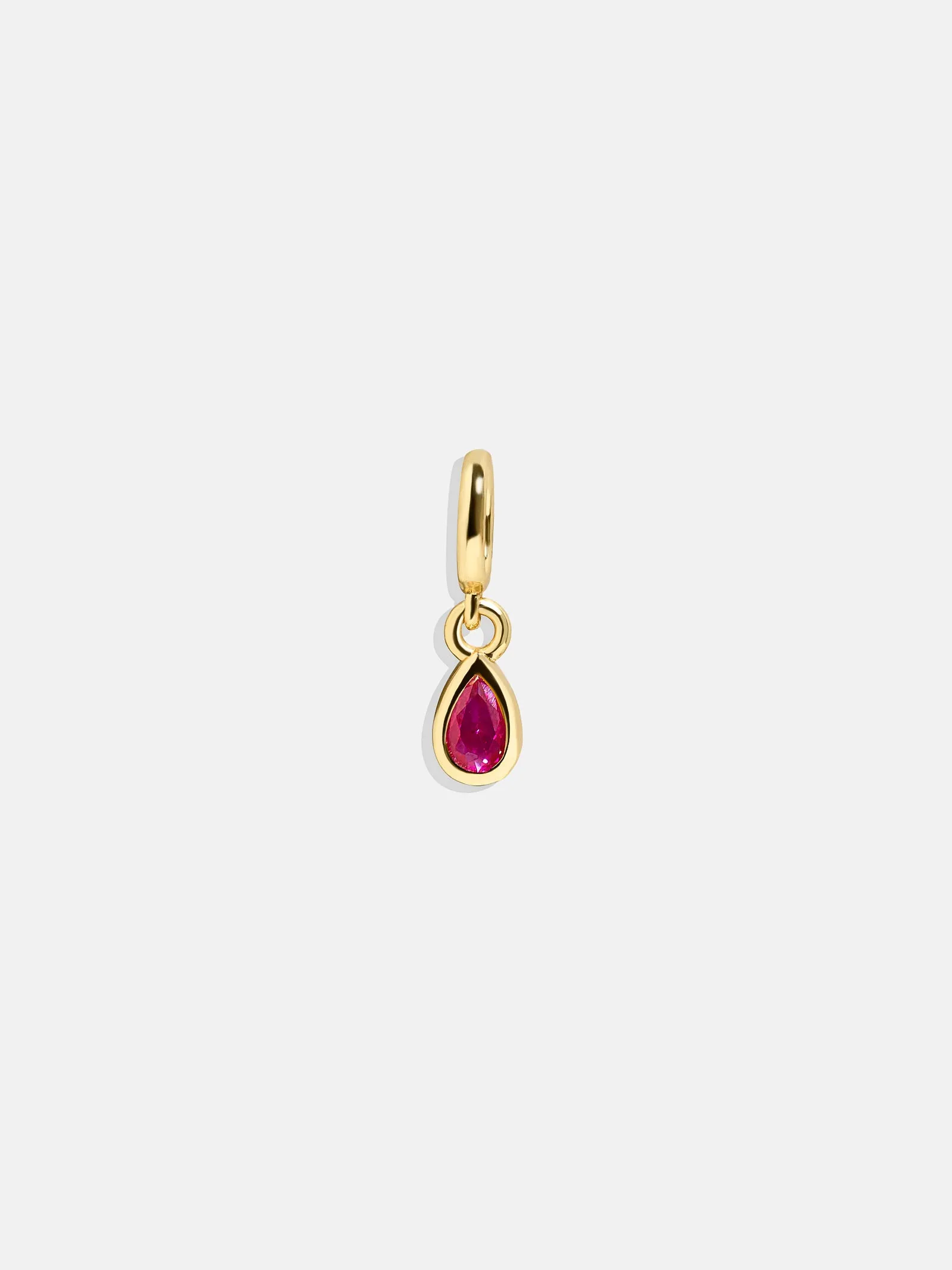 Birthstone Cluster Charm - Garnet sold by BaubleBar
