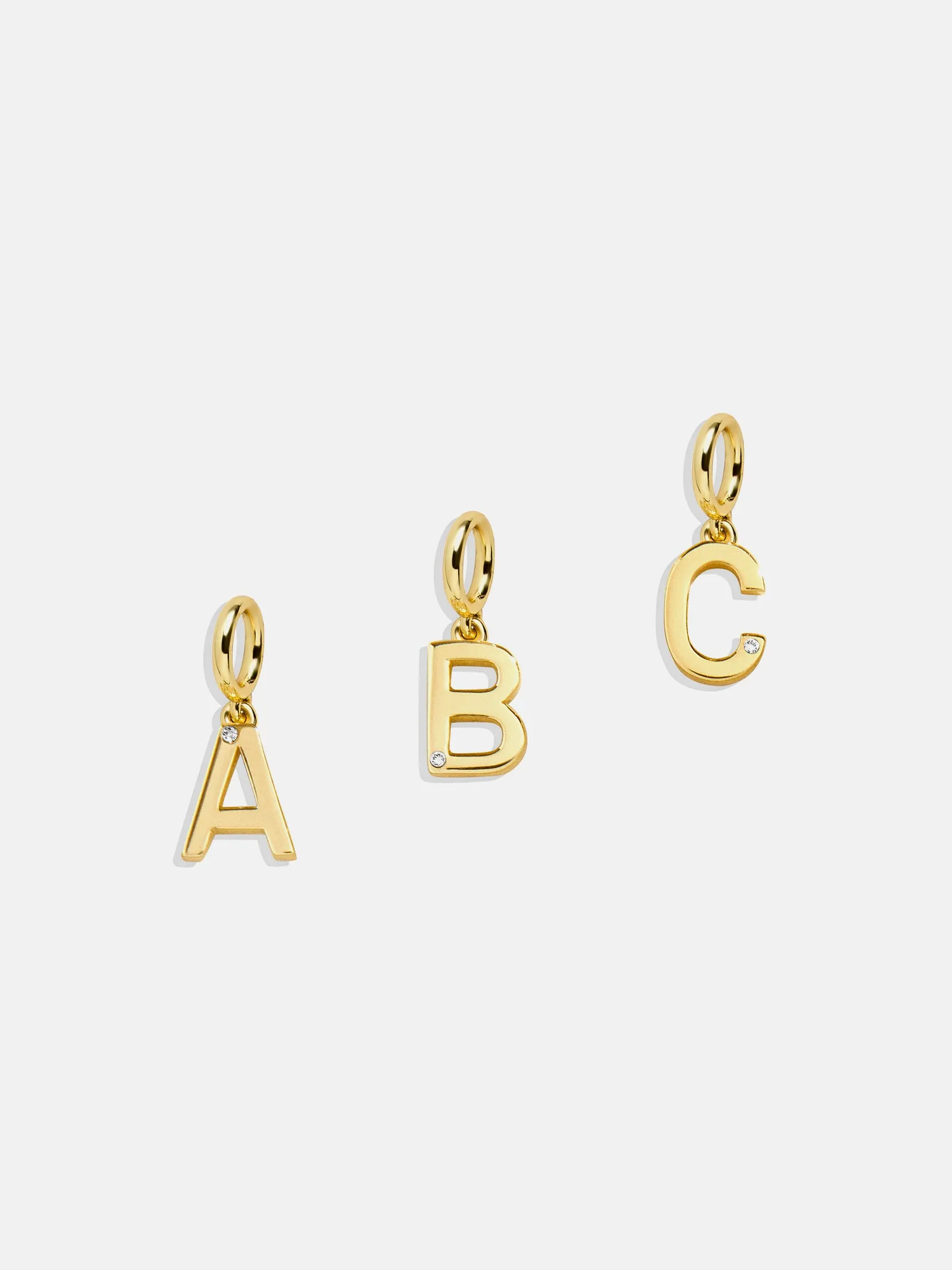 Classic Initial Cluster Charm - A sold by BaubleBar